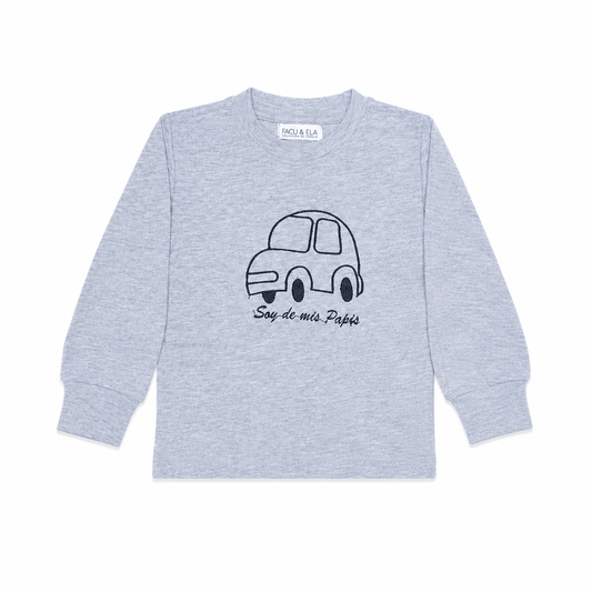 PIJAMA GRIS SOY CAR