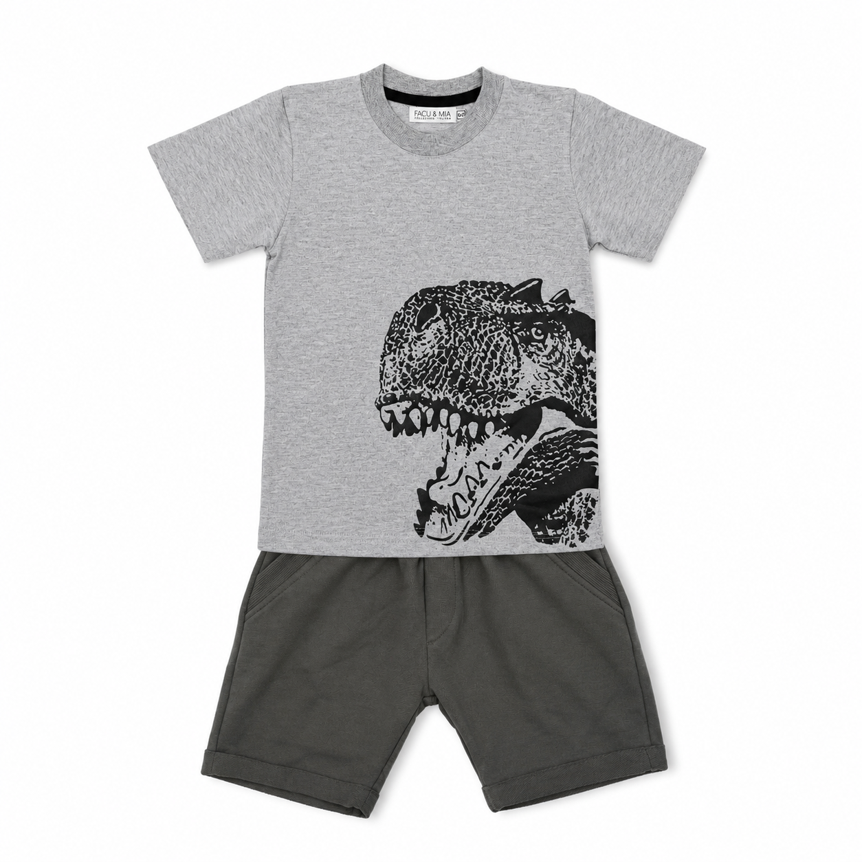 CONJUNTO VERANO DINO SHORT