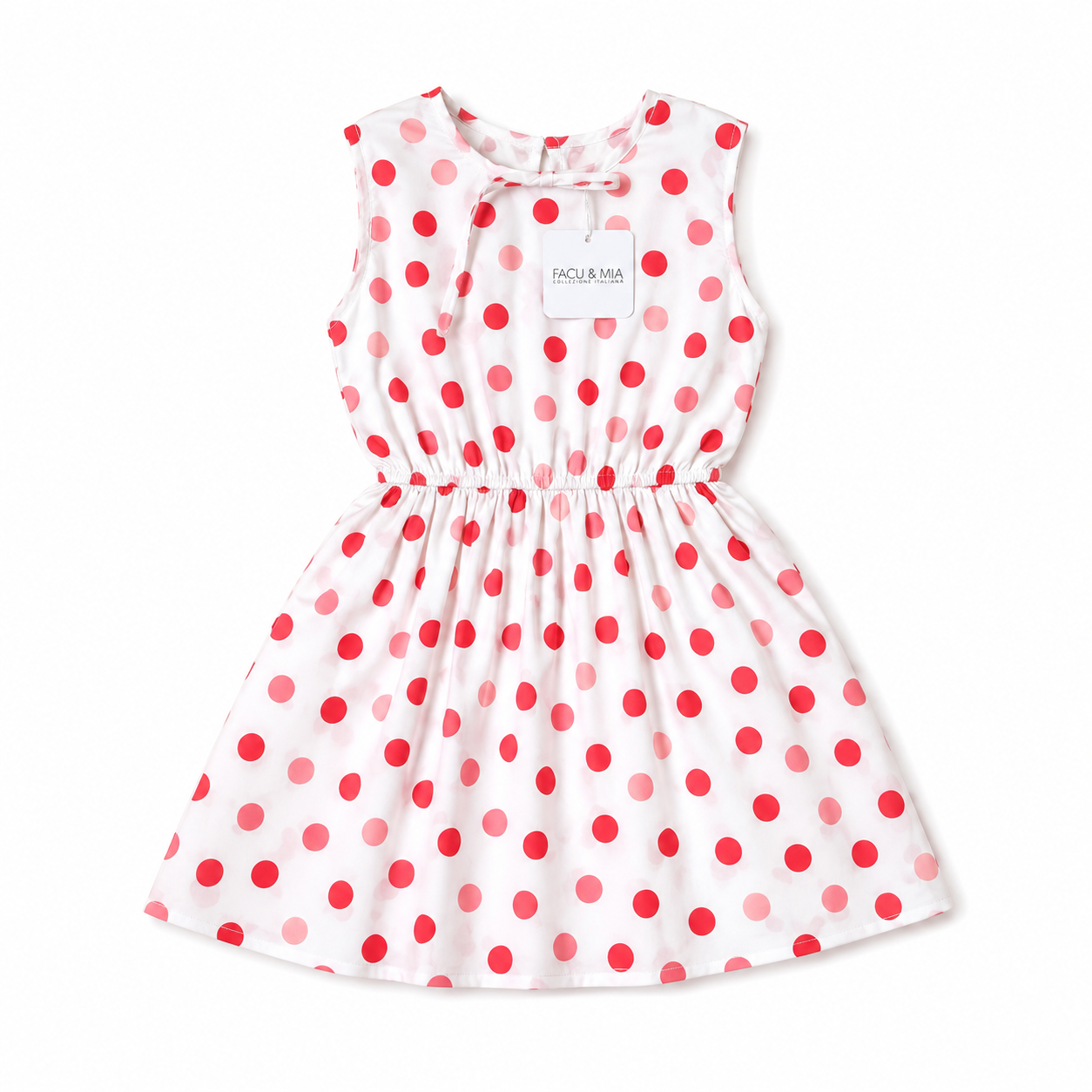 VESTIDO BLANCO DOTS